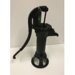 A cast iron vintage style garden pump,