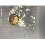 A Victorian gold Sovereign 1878 Young Head,