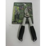 A Green Blade two piece stainless steel shear set