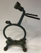 A Willbro of Norwich cast iron bike stand,