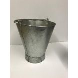 A modern steel pail,