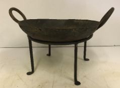 A modern Kadai with stand,