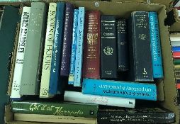 Eight boxes of various books,