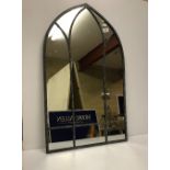 A small Gothic style arch mirror,
