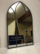 A small Gothic style arch mirror,