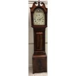 A 19th Century mahogany long case clock,