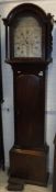 A George III mahogany cased long case c