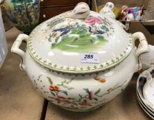 A 19th Century soup tureen with "Indian