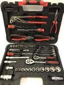 A 65 piece home tool kit