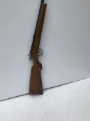 An Anschutz 9 mm Glatt rifle 25.5" barre