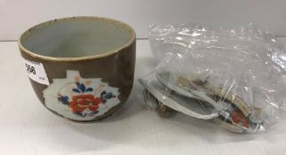 An 18th Century Chinese Imari bowl and c