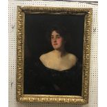 CIRCA 1900 ENGLISH SCHOOL "Young Woman i