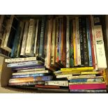 Five boxes of various books, mainly Childrens' titles, including ROALD DAHL, DAVID WALLIAMS,