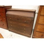 A 19th Century French mahogany washstand commode,