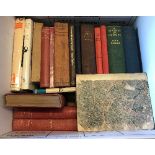 Four boxes of various books mainly on the subject of the Military,