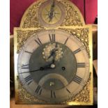 A mahogany cased long case clock,