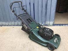 An Atco Viscount 19SE Briggs and Statton Quantum XTL 50 petrol driven lawnmower