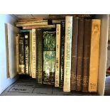 Six boxes of various books, mainly references, Antiques and Religious subjects,