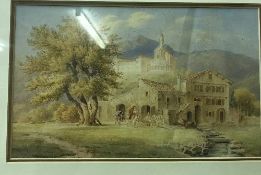 ATTRIBUTED TO EDWARD PRITCHETT "The Convent of St.