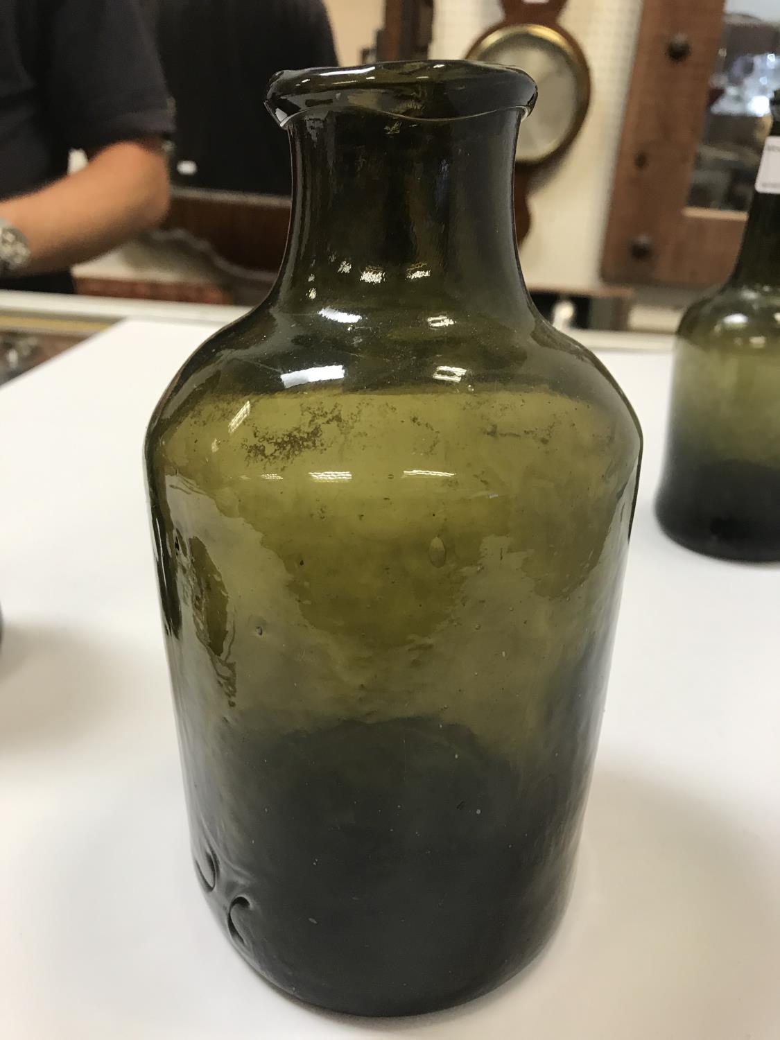 A selection of three 19th Century green glass bottles, the tallest approx 21. - Image 10 of 22