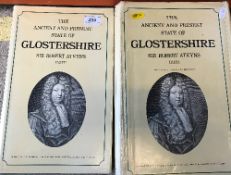 SIR ROBERT ATKYNS "The Ancient and Present State of Glostershire", volumes I and II,