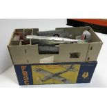 An International Model Aircraft Limited Frog Mark IV Interceptor Fighter Plane, clockwork,