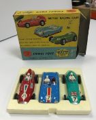 A Corgi Toys British Racing Cars gift set No.