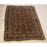 A Persian rug,