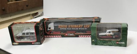 A collection of modern Corgi Eddie Stobart die-cast models to include an AA30008 Douglas DC-3 Eddie