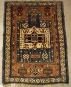 A fine Caucasian prayer rug,