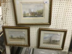 DAVID WEBB "Clye Windmill Norfolk", watercolour, signed and dated 2000 bottom left,