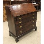 A 19th Century mahogany bureau,