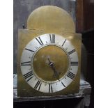 A late 18th Century oak cased long case clock of small proportions,