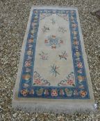 A circa 1920 Chinese superwash rug, the