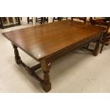 A modern oak coffee table in the 18th Ce