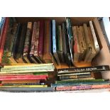 Two boxes of various books mainly on Rur