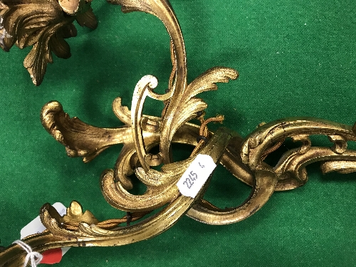 A pair of 19th Century gilt bronze wall - Image 15 of 25