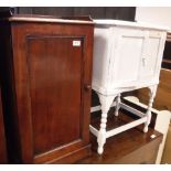 A Victorian mahogany pot cupboard, the s