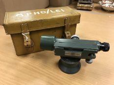 A theodolite or surveyor's level by Hilger & Watts, No'd.