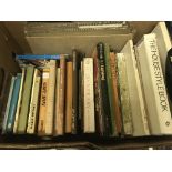 Five boxes of various books to include various coffee table type references, art and artists,