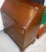 A 19th Century mahogany bureau,