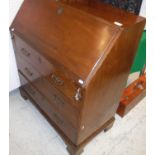 A 19th Century mahogany bureau,