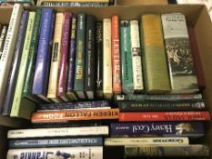 Two boxes of various books,