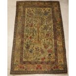 An Isphan Tree of Life prayer rug,