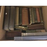 Six boxes of books, mainly biographical,