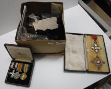 A collection of medals relating to Sir Thomas Percival Creed (1897-1969) including 1914-18 War and