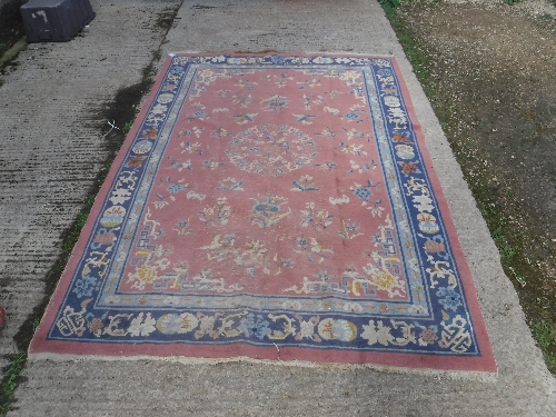 A circa 1950 Chinese carpet, - Image 2 of 3