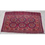 A Bokhara Juval rug,