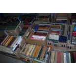 A large quantity of various books (20 boxes) to include various volumes on the subject of political