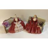 A collection of four Royal Doulton figures comprising "Belle o' the Ball" (HN1997),